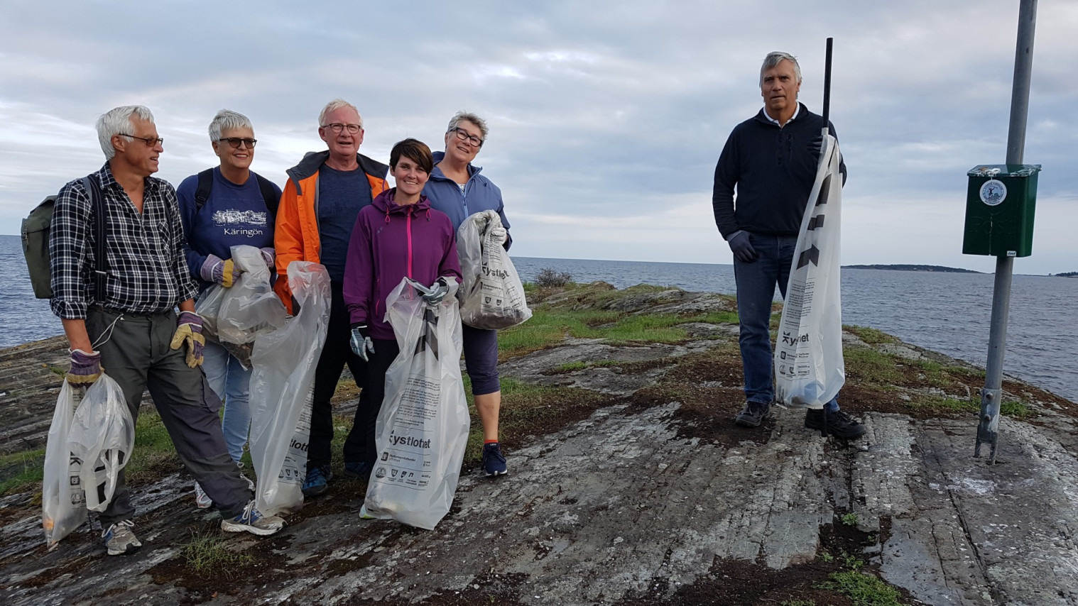 Strandrydding på Bamblekysten